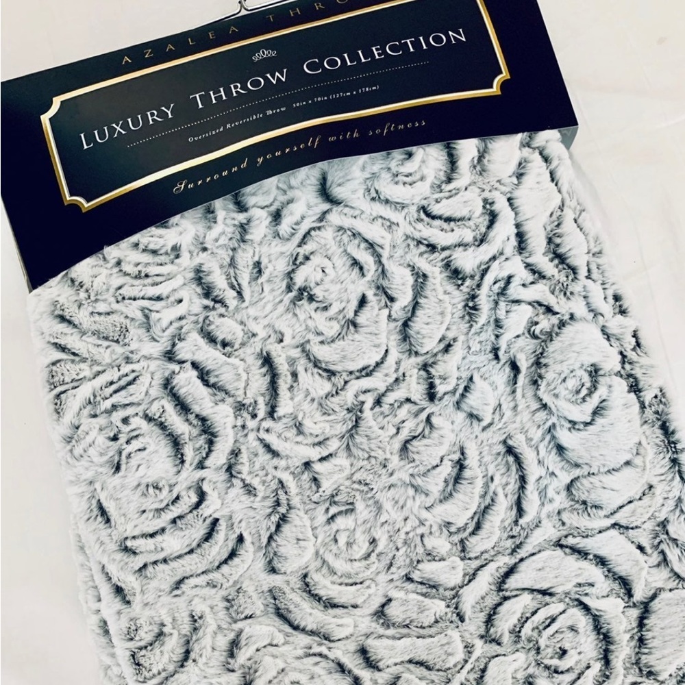 Azalea Micro-Mink Throw